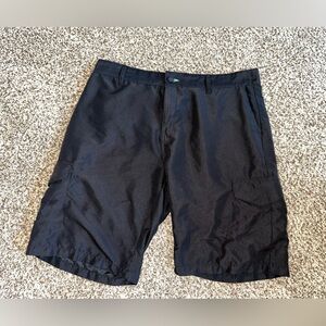 Burnside Men's Black Cargo Board shorts